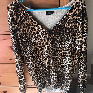 Cheetah cardigan